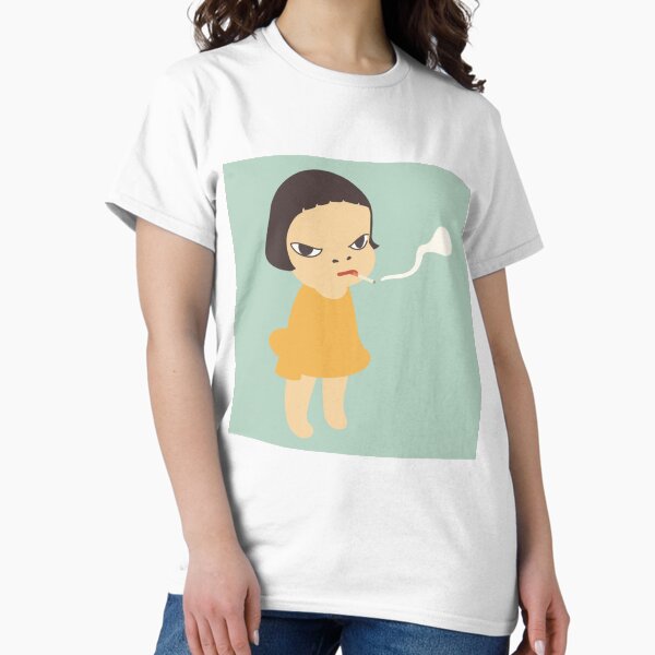 Item preview, smoking yoshitomo nara designed and sold by SweatVtgShirts.