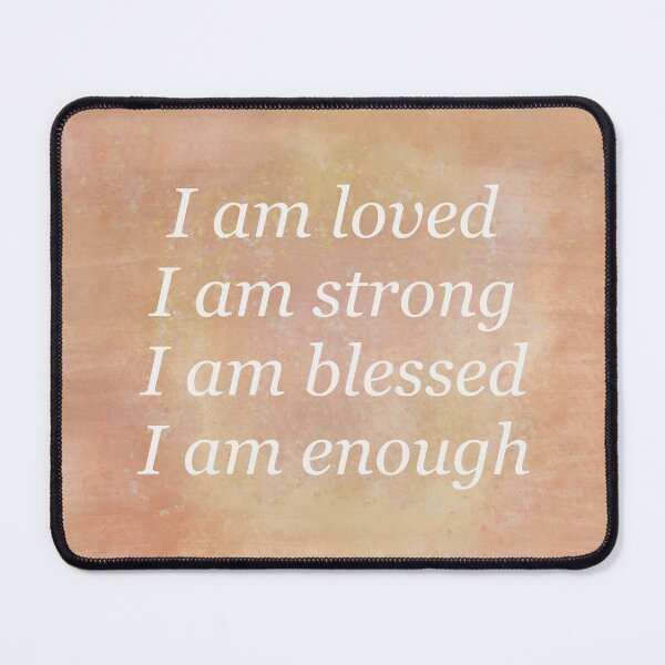 Item preview, I am affirmations designed and sold by Treasuredreams.