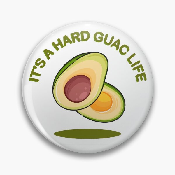 Item preview, It's a Hard Guac Life designed and sold by Cosmotopia.