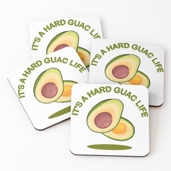 Item preview, It's a Hard Guac Life designed and sold by Cosmotopia.