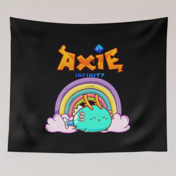 Item preview, Cloudy Rainbow Axie Infinity designed and sold by QuartoRomano.