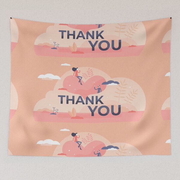 Item preview, Thank You Edition - National Nonprofit Day Couple Orange/ Pink designed and sold by Benjamin Daniel.