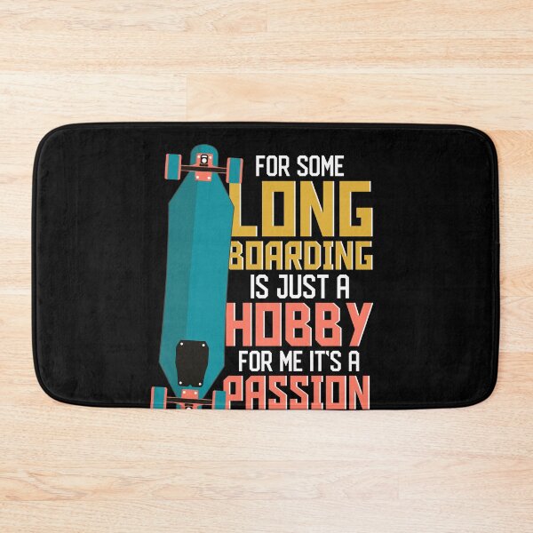Item preview, Longboarding Hustle Hard Longboard Skateboard designed and sold by Hananiah Merch.