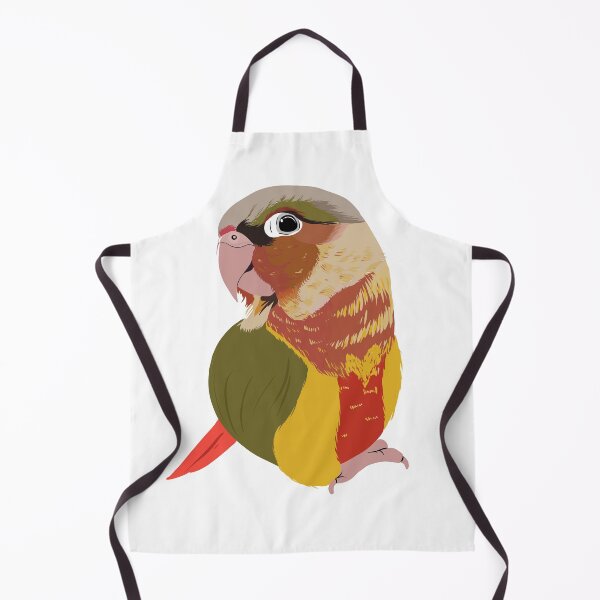 Item preview, Pineapple Green Cheeked Conure designed and sold by RLCunningham Designs.