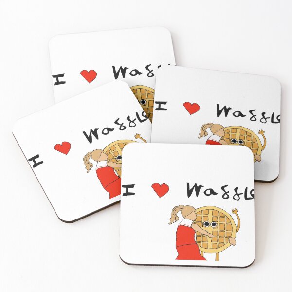 Item preview, Kitty Wilde loves waffles  designed and sold by dannp15.
