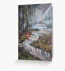 Along the River II Greeting Card