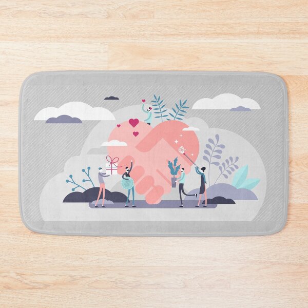 Item preview, Voluntary Help Edition - National Nonprofit Day Team Grey/ Purple designed and sold by Benjamin Daniel.