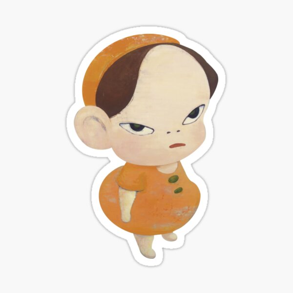 Yoshitomo nara 奈良美智 Sticker for Sale by Louligio10