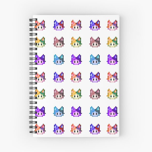 Item preview, Cute Pixel Cats rainbow designed and sold by wwhatiss.