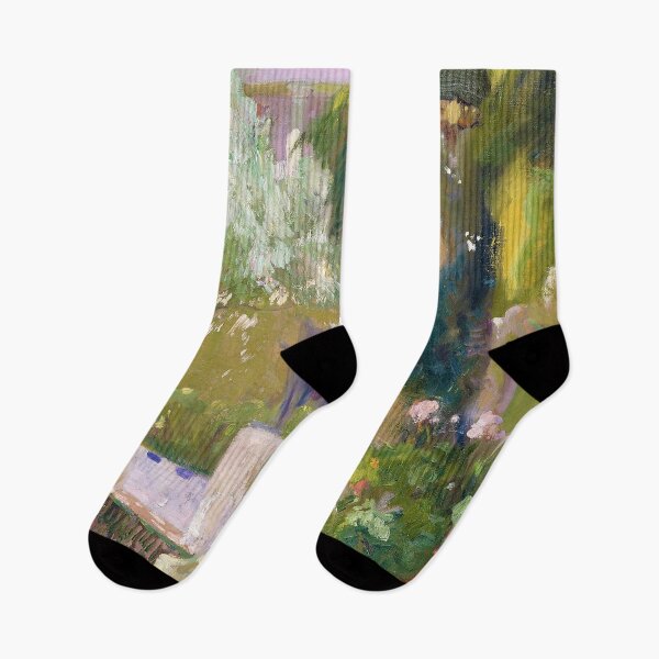 Item preview, The Gardens at the Sorolla Family House by Joaquín Sorolla (1920) designed and sold by allhistory.