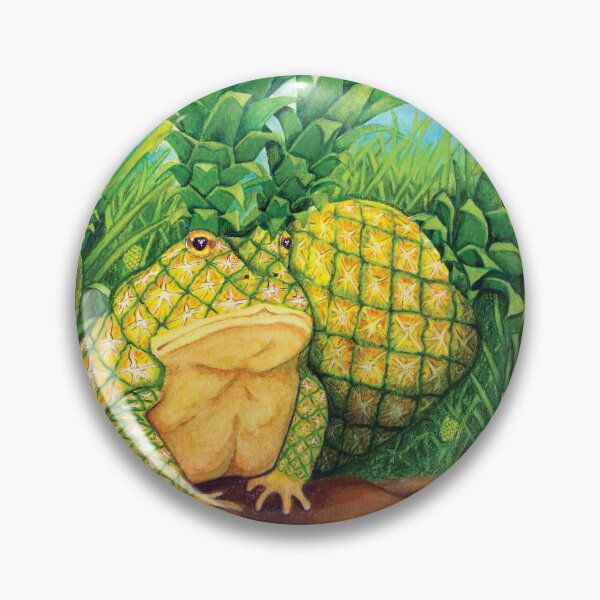 Item preview, Pineapple Pacman Frog designed and sold by Reigne Adrian.