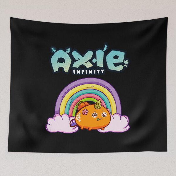 Item preview, Cloudy Rainbow Axie Infinity designed and sold by QuartoRomano.