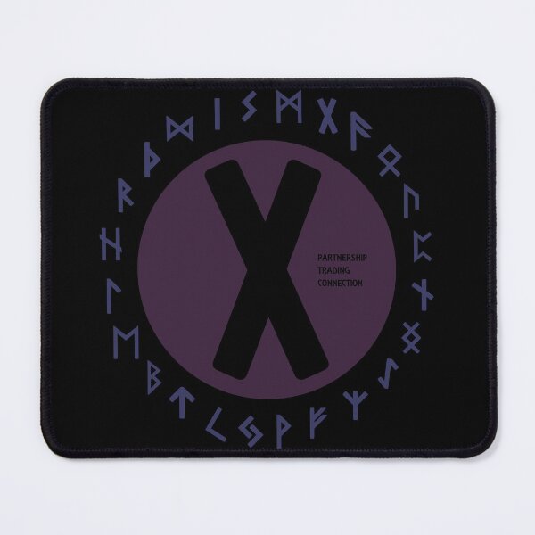 Item preview, Purple Gebo Futhark Rune Symbols designed and sold by Depic Spirit.
