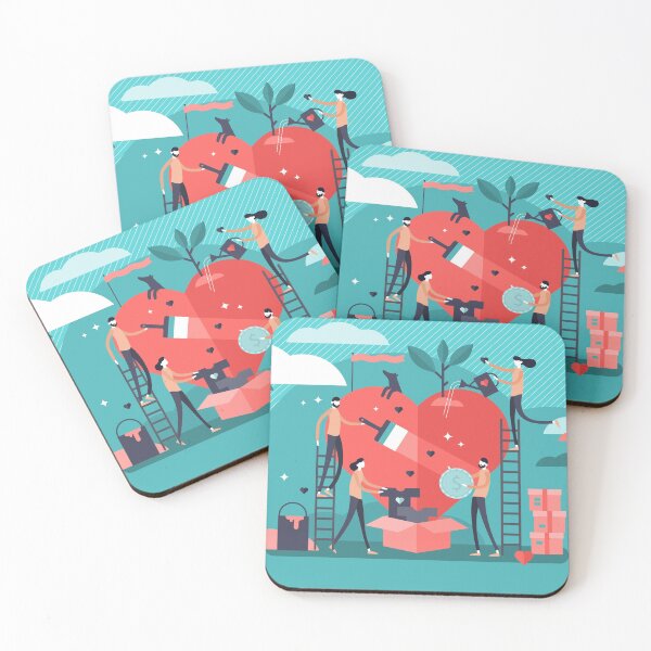 Item preview, Volunteering Edition - National Nonprofit Day Team Blue/ Red designed and sold by Benjamin Daniel.