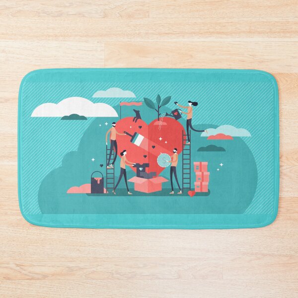 Item preview, Volunteering Edition - National Nonprofit Day Team Blue/ Red designed and sold by Benjamin Daniel.