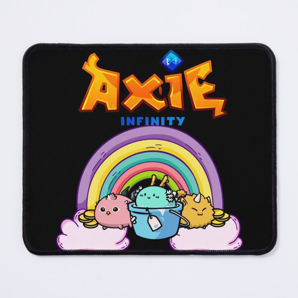 Item preview, Cloudy Rainbow Axie Infinity designed and sold by QuartoRomano.