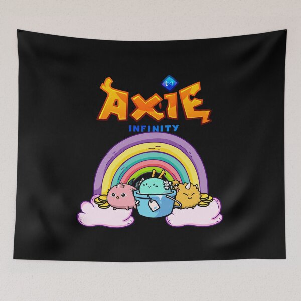Item preview, Cloudy Rainbow Axie Infinity designed and sold by QuartoRomano.