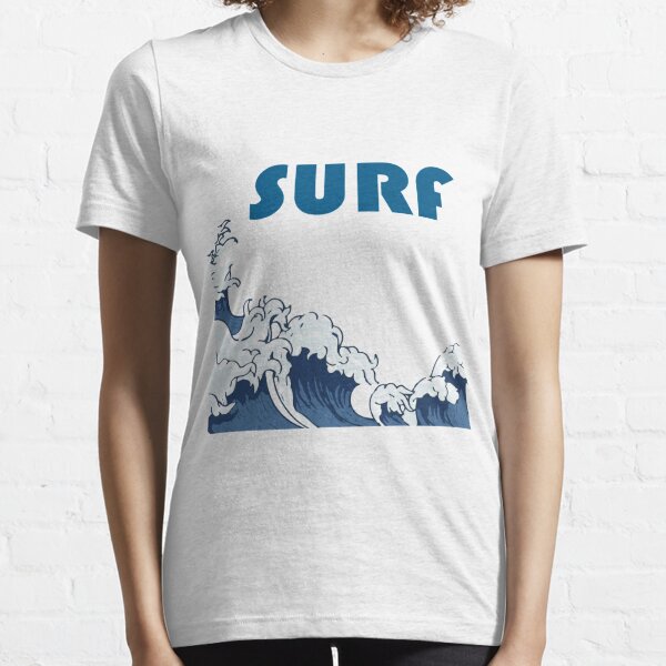 Femme Surf Squelette T-shirt surfeur Crâne Board BEACH WAVE FEMMES