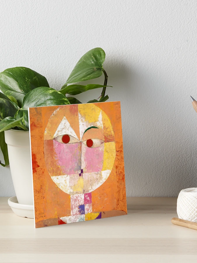 Abstract Portrait Painting, Paul Klee, Expressionism