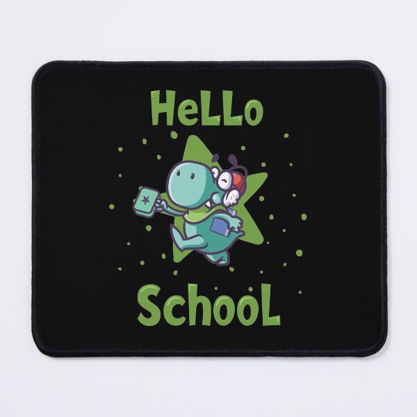 Item preview, Hello school baby dinosaur II - green designed and sold by Kidzz.
