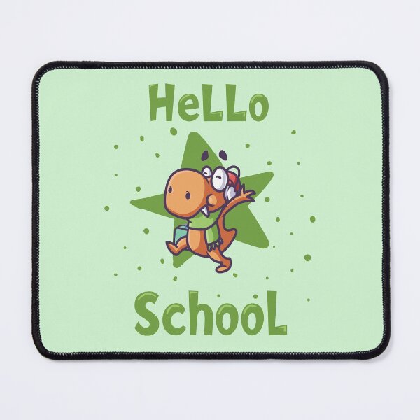 Item preview, Hello school baby dinosaur - green designed and sold by Kidzz.