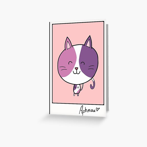 Kawaii Aphmau Cat Anime Greeting Card For Sale By Mysteryfactory