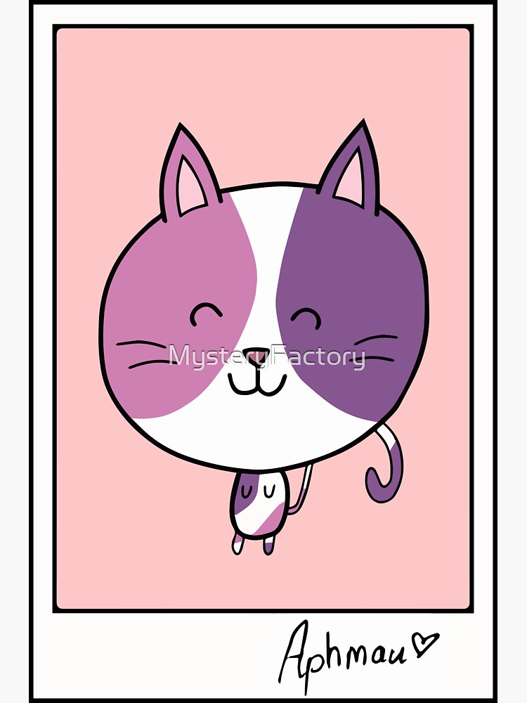 Kawaii Aphmau Cat Anime Sticker For Sale By Mysteryfactory Redbubble 1892