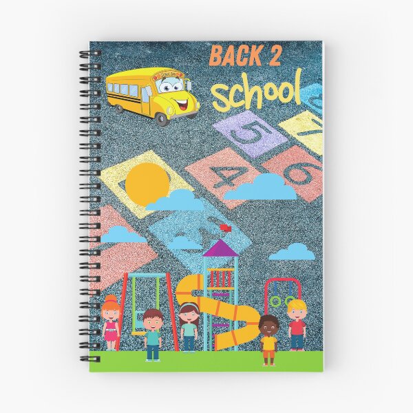 Item preview, Back 2 School - School Bus - Black Top - Playground designed and sold by Palm-Pineapple.