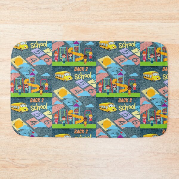 Item preview, Back 2 School - School Bus - Black Top - Playground designed and sold by Palm-Pineapple.