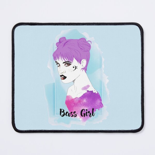 Item preview, Bass Girl. Female Bass Guitarist. designed and sold by GuitarSwitch.