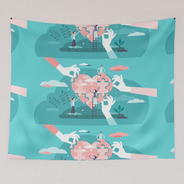 Item preview, Wellness Edition - National Nonprofit Day Group Blue/ Pink designed and sold by Benjamin Daniel.