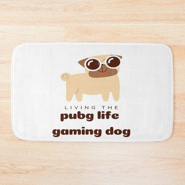 Item preview, Living the pubg life gaming dog designed and sold by Megh Trivedi.