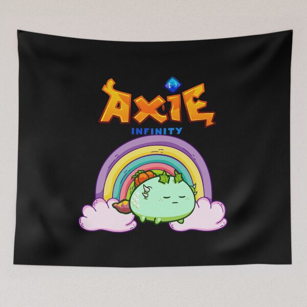 Item preview, Cloudy Rainbow Axie Infinity designed and sold by QuartoRomano.