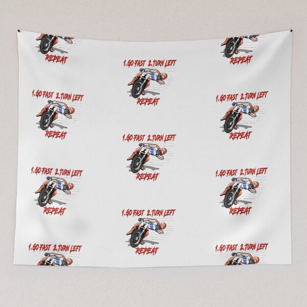 Item preview, Flat tracking Go Fast Turn Left designed and sold by Scottdowell.