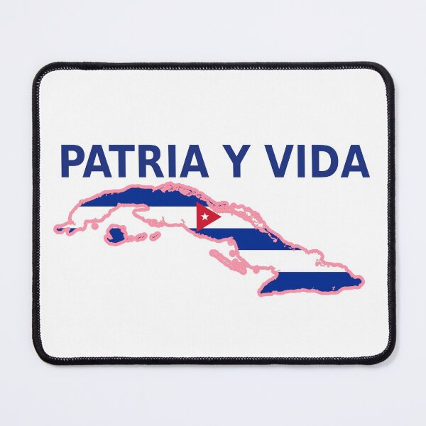 Item preview, Free Cuba Patria Y Vida-  Homeland and Life - Cuban Island Flag designed and sold by KeysTreasures.