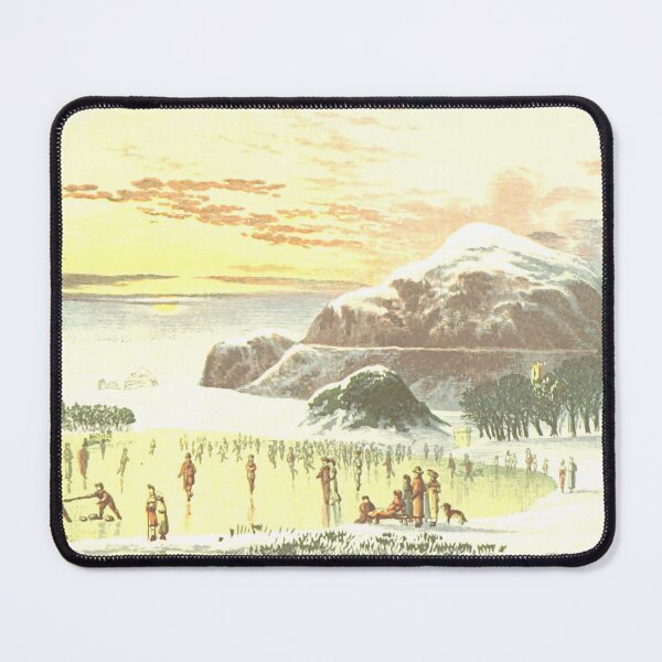Item preview, Vintage Illustration of Duddingston Loch, Scotland designed and sold by yourscotland.