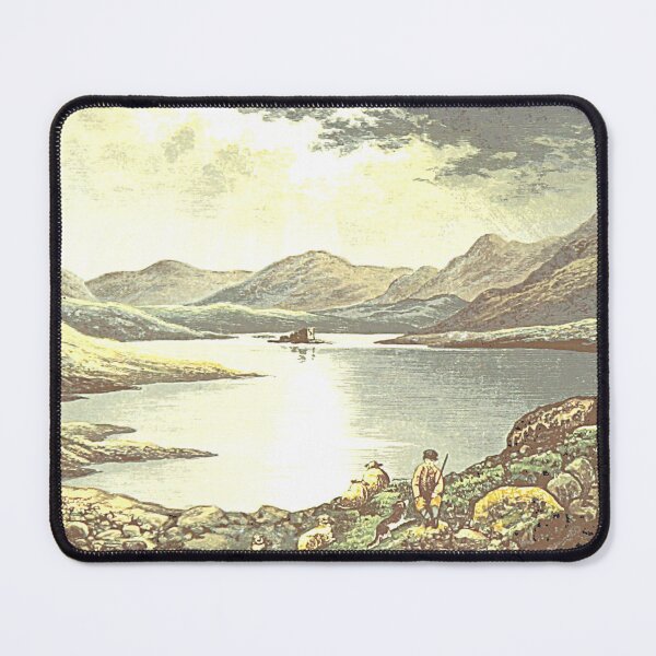 Item preview, Vintage Illustration of Loch Doon, Scotland designed and sold by yourscotland.