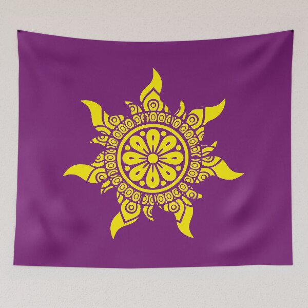 Item preview, Tangled Sun Mandala Pattern designed and sold by Mint-Rose.