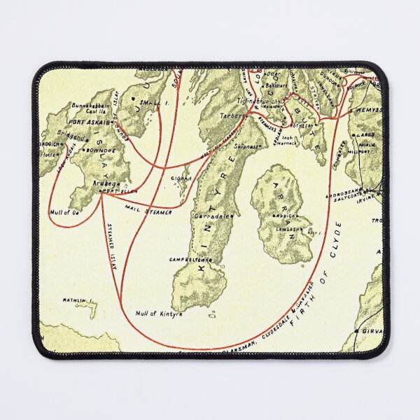 Item preview, Vintage Map of Kintyre, Islay & Arran, 1888 designed and sold by yourscotland.
