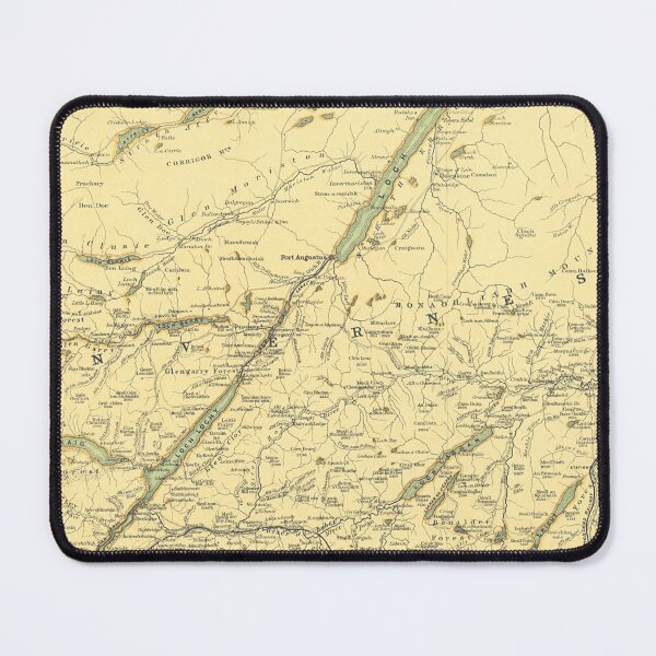 Item preview, Vintage Map of Inverness-shire 1898 designed and sold by yourscotland.