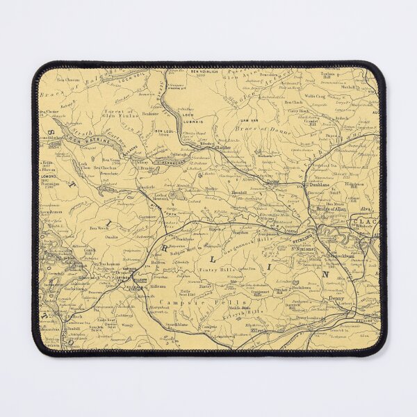 Item preview, Vintage Map of Stirlingshire 1898 designed and sold by yourscotland.