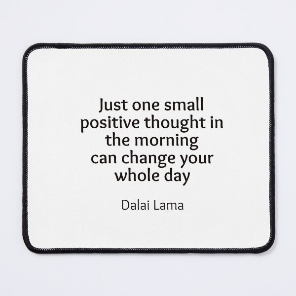 Item preview, Just one small positive thought in the morning can change your whole day  designed and sold by Inspirationmotivation.