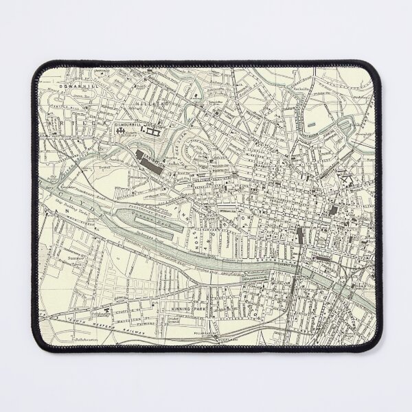 Item preview, Vintage Map of Glasgow 1889 designed and sold by yourscotland.