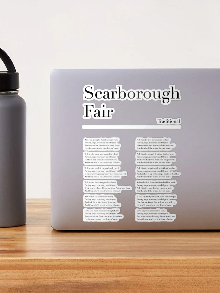 Scarborough Fair Lyrics - Follow Lyrics