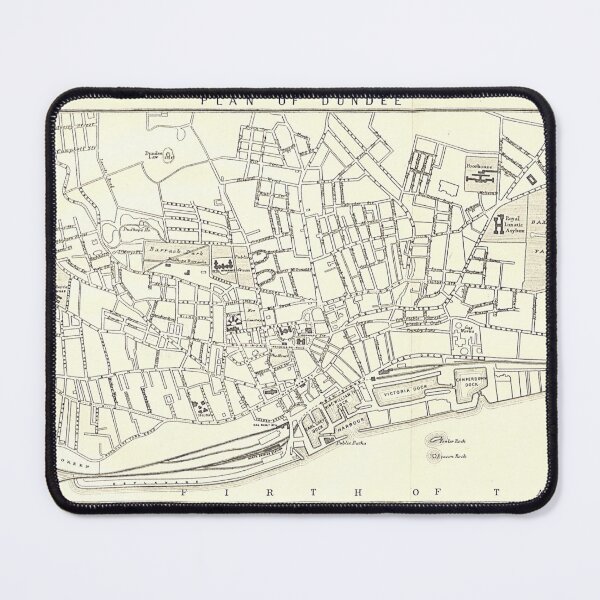 Item preview, Vintage Map of Dundee, Scotland 1888 designed and sold by yourscotland.