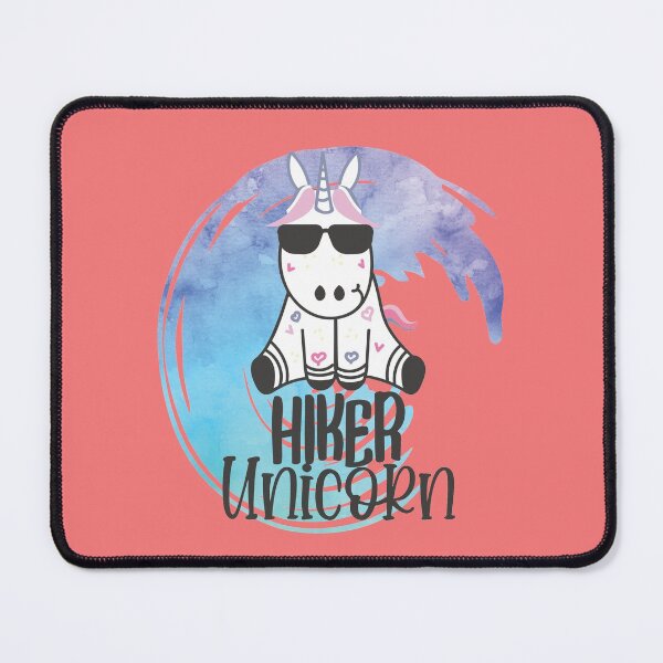 Item preview, Hiker unicorn watercolor designed and sold by Kidzz.