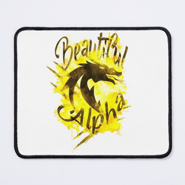 Item preview, Beautiful Dragon Alpha Yellow designed and sold by MandyRosko.