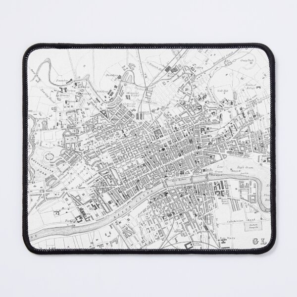 Item preview, Vintage Map of Glasgow, Scotland 1856 designed and sold by yourscotland.