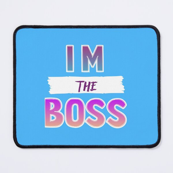 Item preview, i m the boss hats designed and sold by AhmedXhah.
