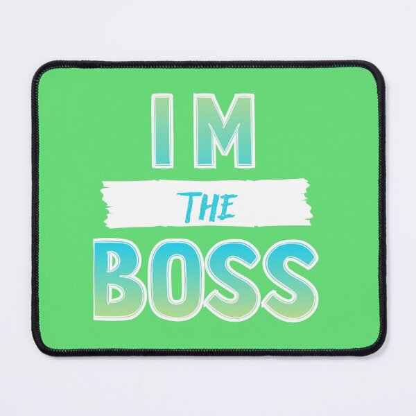 Item preview, i m the boss hats designed and sold by AhmedXhah.